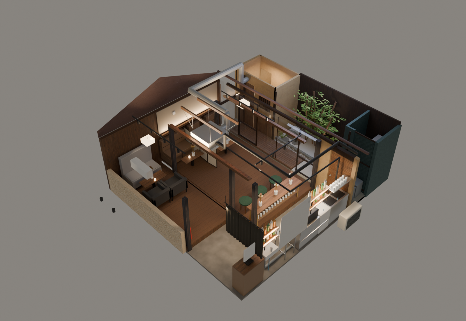 11席の3D俯瞰